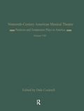 Cover: Pasticcio and Temperance Plays in America - Routledge