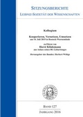 Cover: Kolloquium "Kooperieren, Vernetzen, Umsetzen" am 14. Juli 2015 in Rostock-Warnem&uuml;nde zu Ehren von Horst Klinkmann aus Anlass seines 80. Geburtstages. - trafo Wissenschaftsverlag