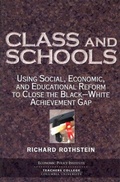 Cover: Class and Schools - Teachers' College Press