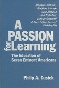 Cover: A Passion for Learning - Teachers' College Press