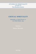 Cover: Critical Spirituality - Peeters Publishers