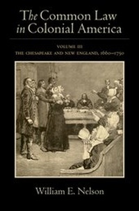 Abbildung von: The Common Law in Colonial America - OUP eBook