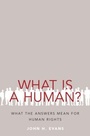 Cover: What Is a Human? - OUP eBook