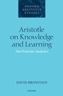Cover: Aristotle on Knowledge and Learning - OUP eBook