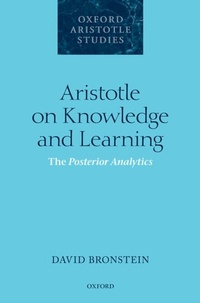 Enlarge image Cover: Aristotle on Knowledge and Learning - OUP eBook