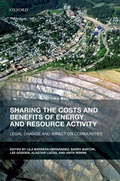 Cover: Sharing the Costs and Benefits of Energy and Resource Activity - OUP eBook