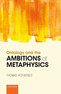 Cover: Ontology and the Ambitions of Metaphysics - OUP eBook