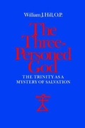 Cover: The Three-personed God - The Catholic University of America Press