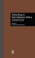 Cover: Schooling in Sub-Saharan Africa - Routledge