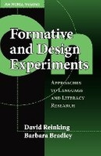 Enlarge image Cover: On Formative and Design Experiments - Teachers' College Press