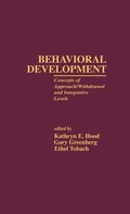 Cover: Behavioral Development - Routledge