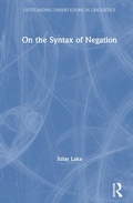 Cover: On the Syntax of Negation - Routledge