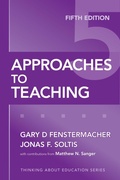 Cover: Approaches to Teaching - Teachers' College Press