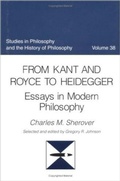 Cover: From Kant to Royce and Heidegger - The Catholic University of America Press
