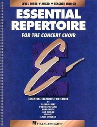 Abbildung von: Essential Repertoire Mixed Concert Choir - Essential Elements for Choir