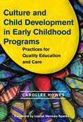 Cover: Culture and Child Development in Early Childhood Programs - Teachers' College Press