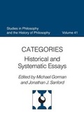 Cover: Categories - The Catholic University of America Press