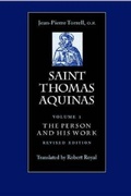Cover: Saint Thomas Aquinas V. 1; Person and His Work - The Catholic University of America Press