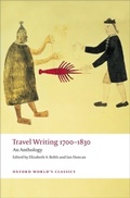 Cover: Travel Writing 1700-1830: An Anthology - Oxford University Press, UK