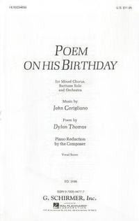Abbildung von: Poem on His Birthday - G Schirmer, Incorporated