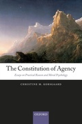 Cover: Constitution of Agency: Essays on Practical Reason and Moral Psychology - OUP Oxford