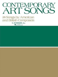 Abbildung von: Contemporary Art Songs: 28 by British and American Composers: Voice and Piano - Hal Leonard Publishing Corporation