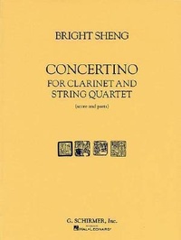Enlarge image Cover: Concertino: For Clarinet and String Quartet - G. Schirmer, Inc.