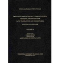 Cover: Catalogus Translationum Et Commentariorum, Volume 9 - The Catholic University of America Press