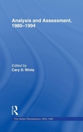 Cover: Analysis and Assessment, 1980-1994 - Routledge