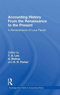 Enlarge image Cover: Accounting History from the Renaissance to the Present - Routledge