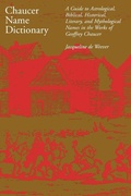 Cover: Chaucer Name Dictionary - Routledge