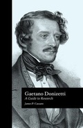 Cover: Gaetano Donizetti - CRC Press