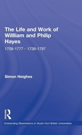 Cover: The Life and Work of William and Philip Hayes - Routledge