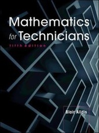 Enlarge image Cover: Mathematics For Technicians - McGraw Hill Higher Education