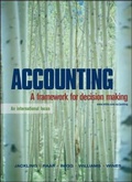 Cover: Accounting: A Framework For Decision Making - McGraw Hill Higher Education
