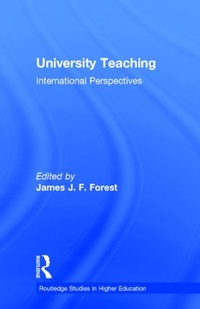 Enlarge image Cover: University Teaching - Routledge