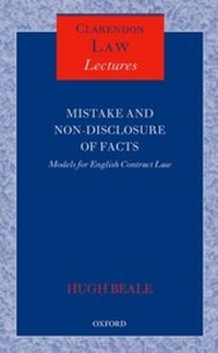 Enlarge image Cover: Mistake and Non-Disclosure of Fact - Oxford University Press