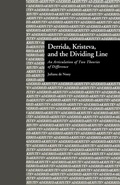 Cover: Derrida, Kristeva, and the Dividing Line - Routledge