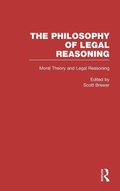 Cover: Moral Theory and Legal Reasoning - Routledge