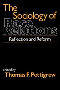 Cover: The Sociology of Race Relations - The Free Press
