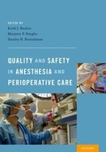 Cover: Quality and Safety in Anesthesia and Perioperative Care - OUP eBook
