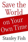 Cover: Save the World on Your Own Time - OUP eBook