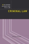 Bild: Criminal Law - OUP eBook