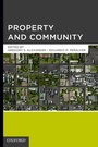 Cover: Property and Community - OUP eBook