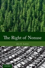 Cover: The Right of Nonuse - OUP eBook