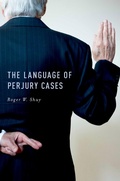 Cover: The Language of Perjury Cases - OUP eBook