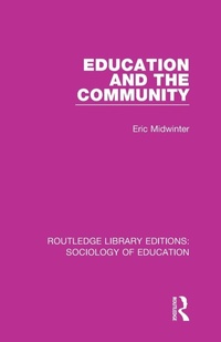 Enlarge image Cover: Education and the Community - Routledge