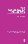 Cover: The Sociology of Education - Routledge