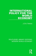 Cover: International Policy for the World Economy - Routledge