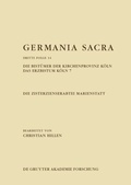 Cover: Die Zisterzienserabtei Marienstatt. Die Bist&uuml;mer der Kirchenprovinz K&ouml;ln. Das Erzbistum K&ouml;ln 7 - De Gruyter Akademie Forschung